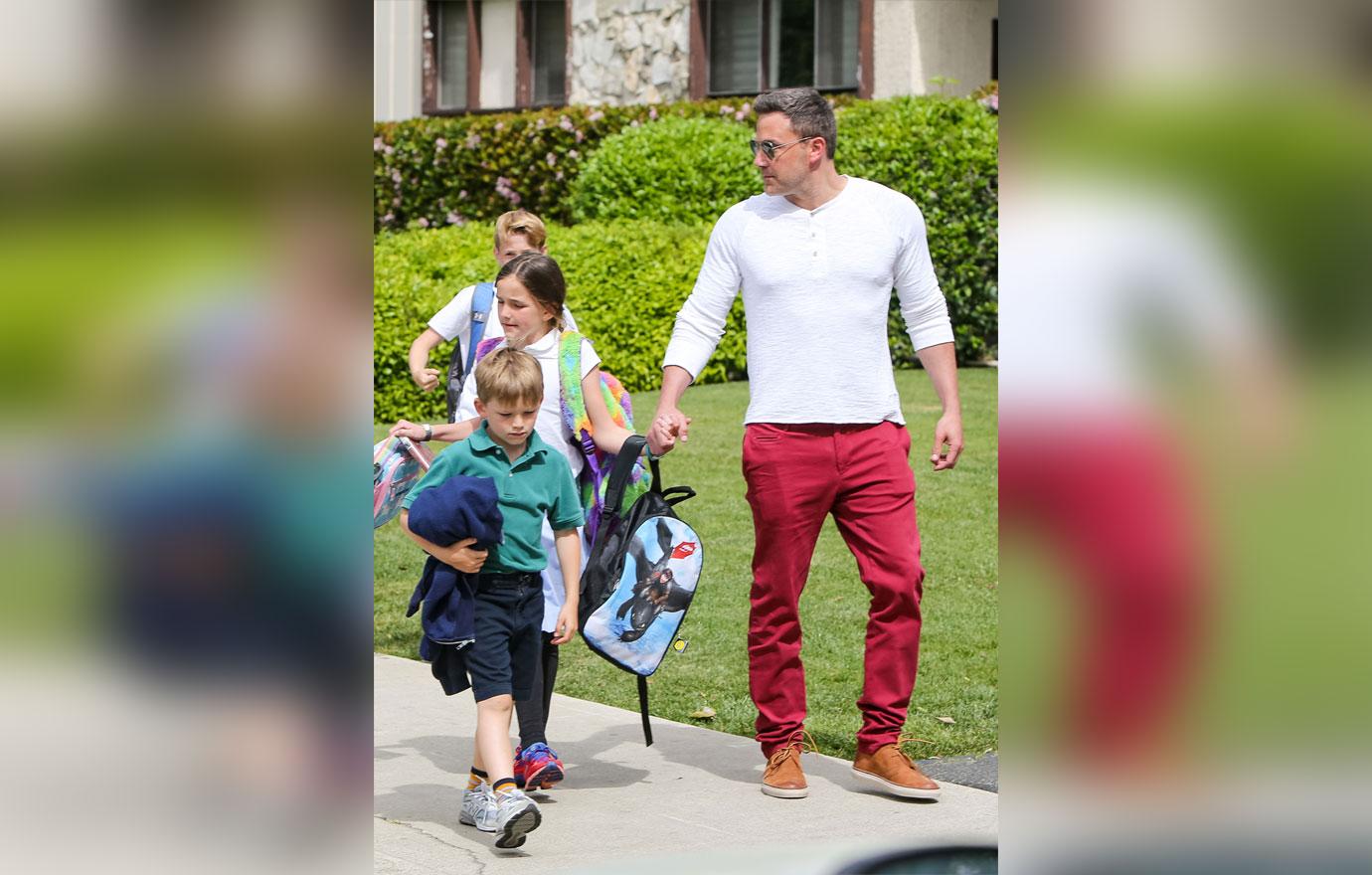 Ben Affleck with Kids