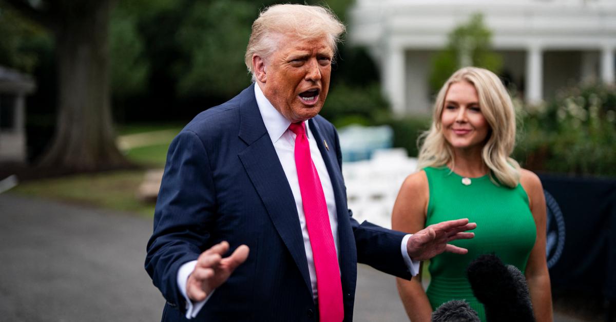 Image of the president once again made a comment about his press secretary's lips.