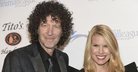Photo of Howard Stern and Beth Stern.