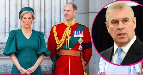 image of prince Andrew and prince Edward