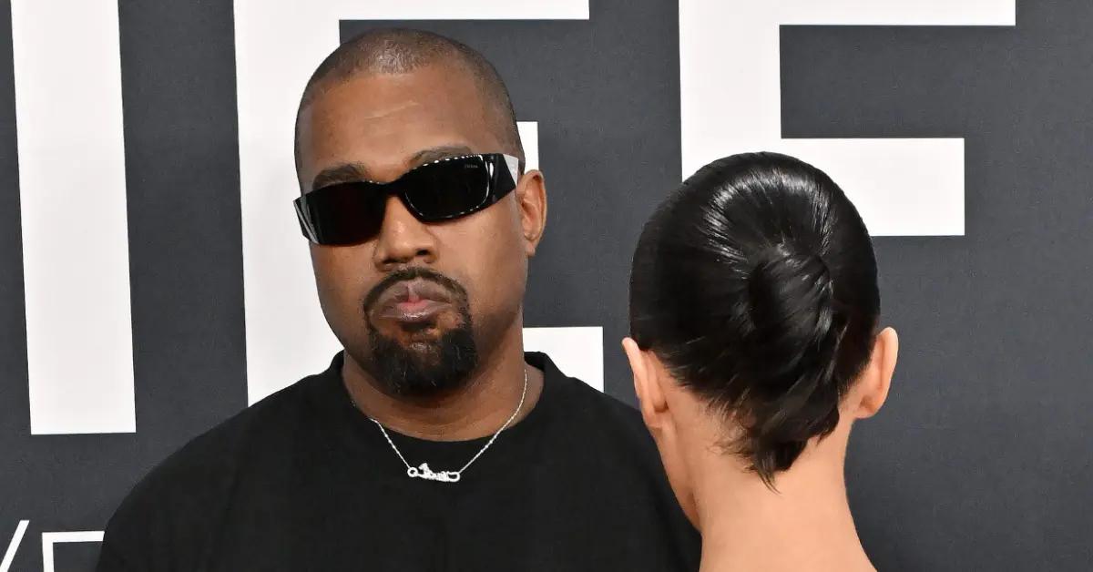 grammys bianca censori looked uncomfortable kanye west red carpet