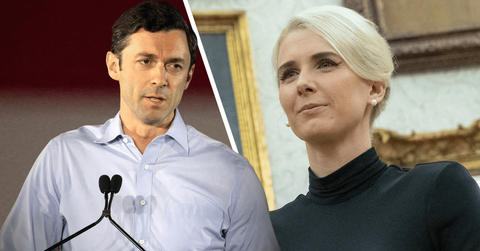 split of Natalie Harp, Jon Ossoff.