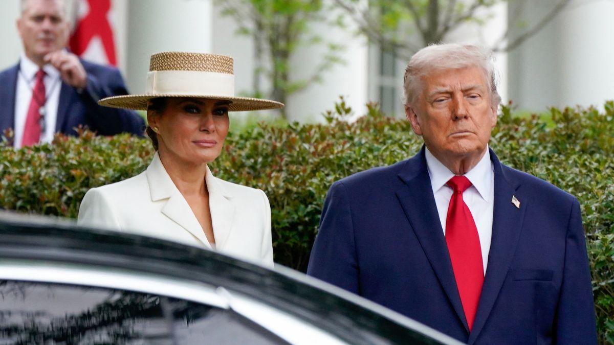 image of Donald Trump and Melania Trump