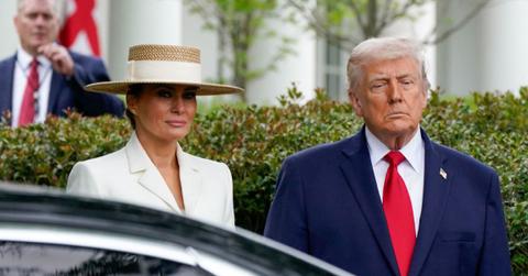 image of Donald Trump and Melania Trump