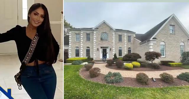 jersey shore family vacation angelina pivarnick reportedly purchases new home without husband chris larangeira report ok