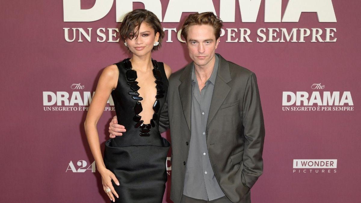 Photo of Zendaya and Robert Pattinson star in 'The Drama,' which hits theaters on Friday, April 3.