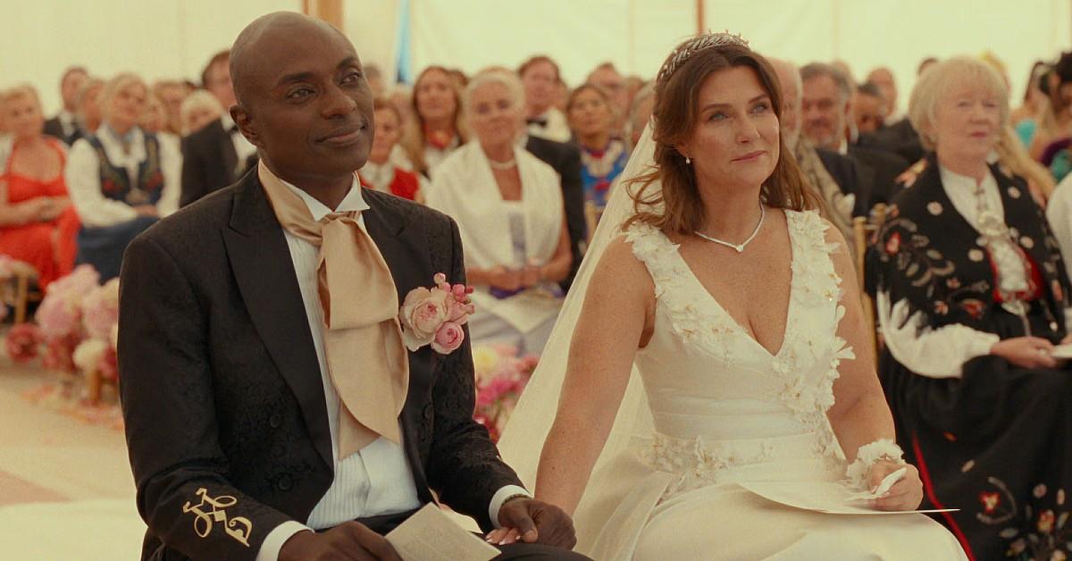 photo of Princess Märtha Louise of Norway and Durek Verrett.