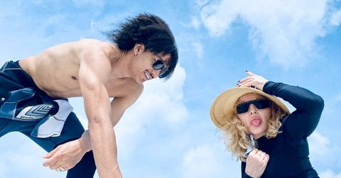 Madonna And Rumored Boyfriend Ahlamalik Williams On Vacation