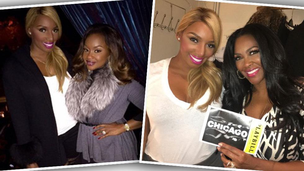 Kenya Moore NeNe Leakes End Feud