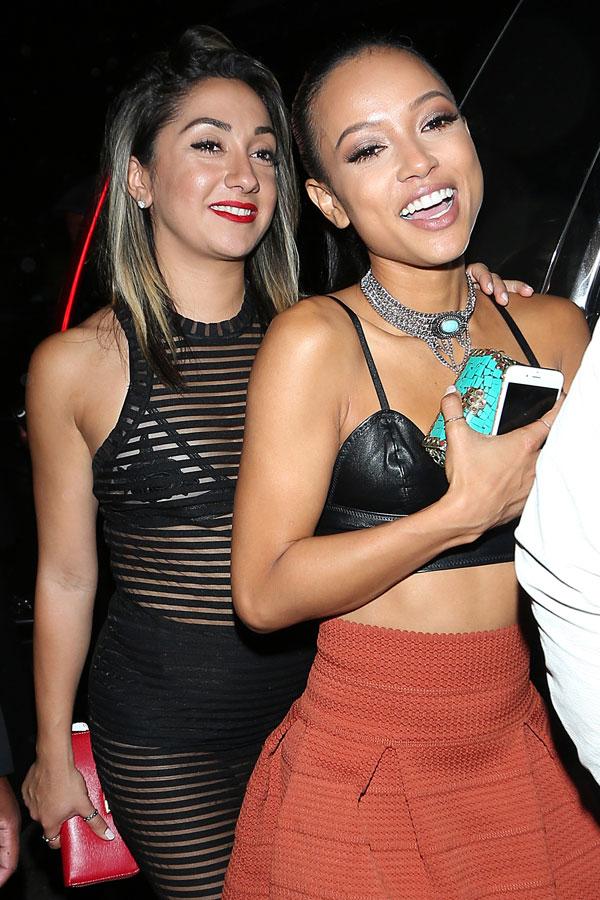 Karrueche tran rihanna boyfriend karim benezema party 05