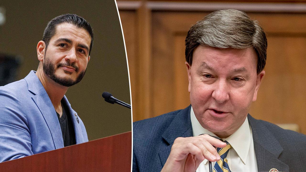 Image of Dr. Abdul El-Sayed and Mike Rogers 