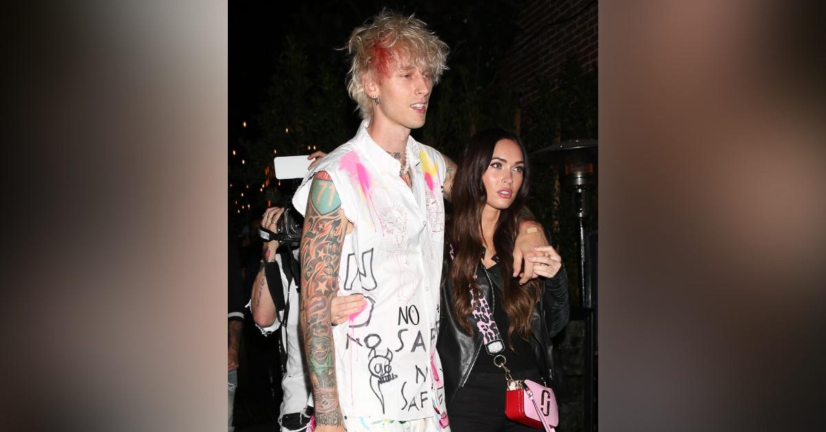 Megan Fox & Machine Gun Kelly Hold Hands In London After Reconciling