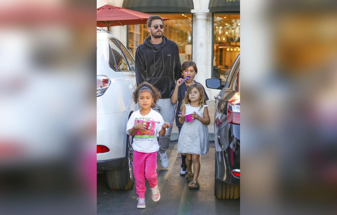 Scott disick north west