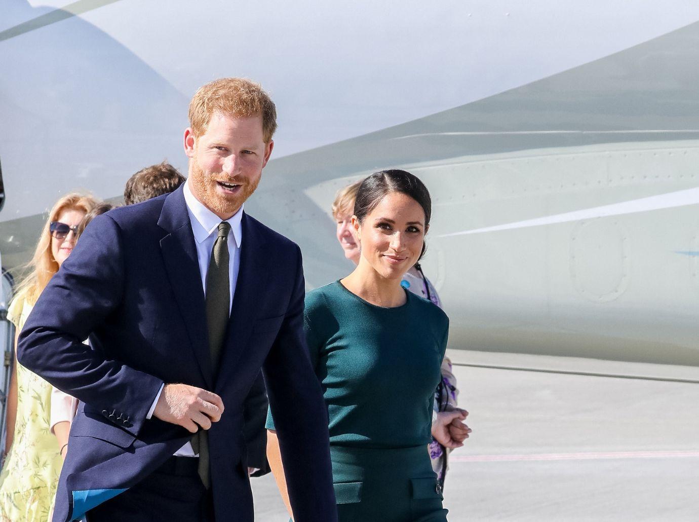 Photo of Prince Harry and Meghan Markle