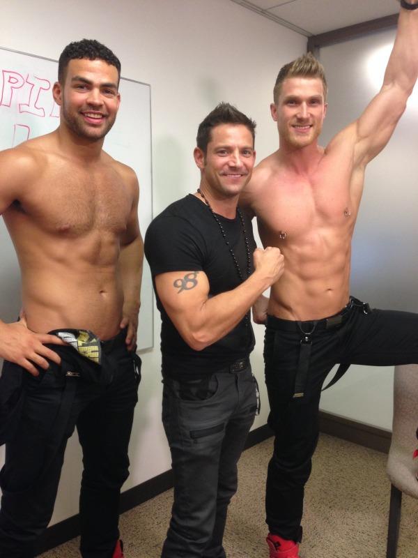 Jeff Timmons and E!'s Men of the Strip