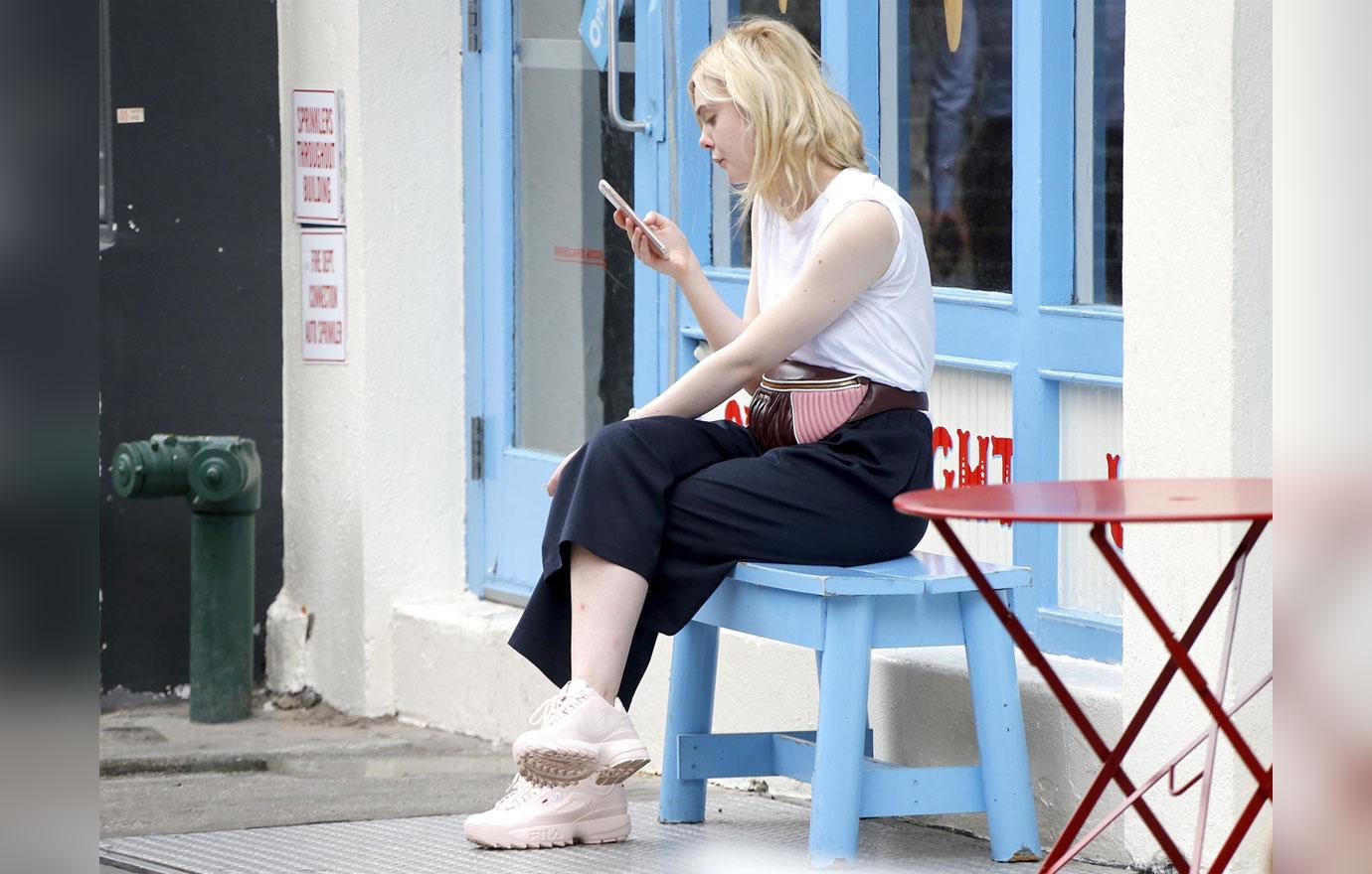 Elle Fanning Braless SoHo Pics 03