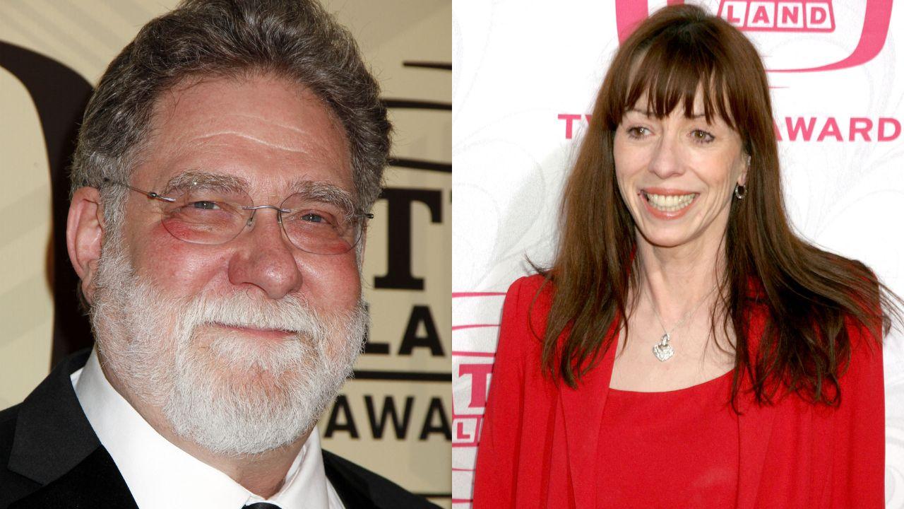 Split image of Richard Masur and Mackenzie Phillips.
