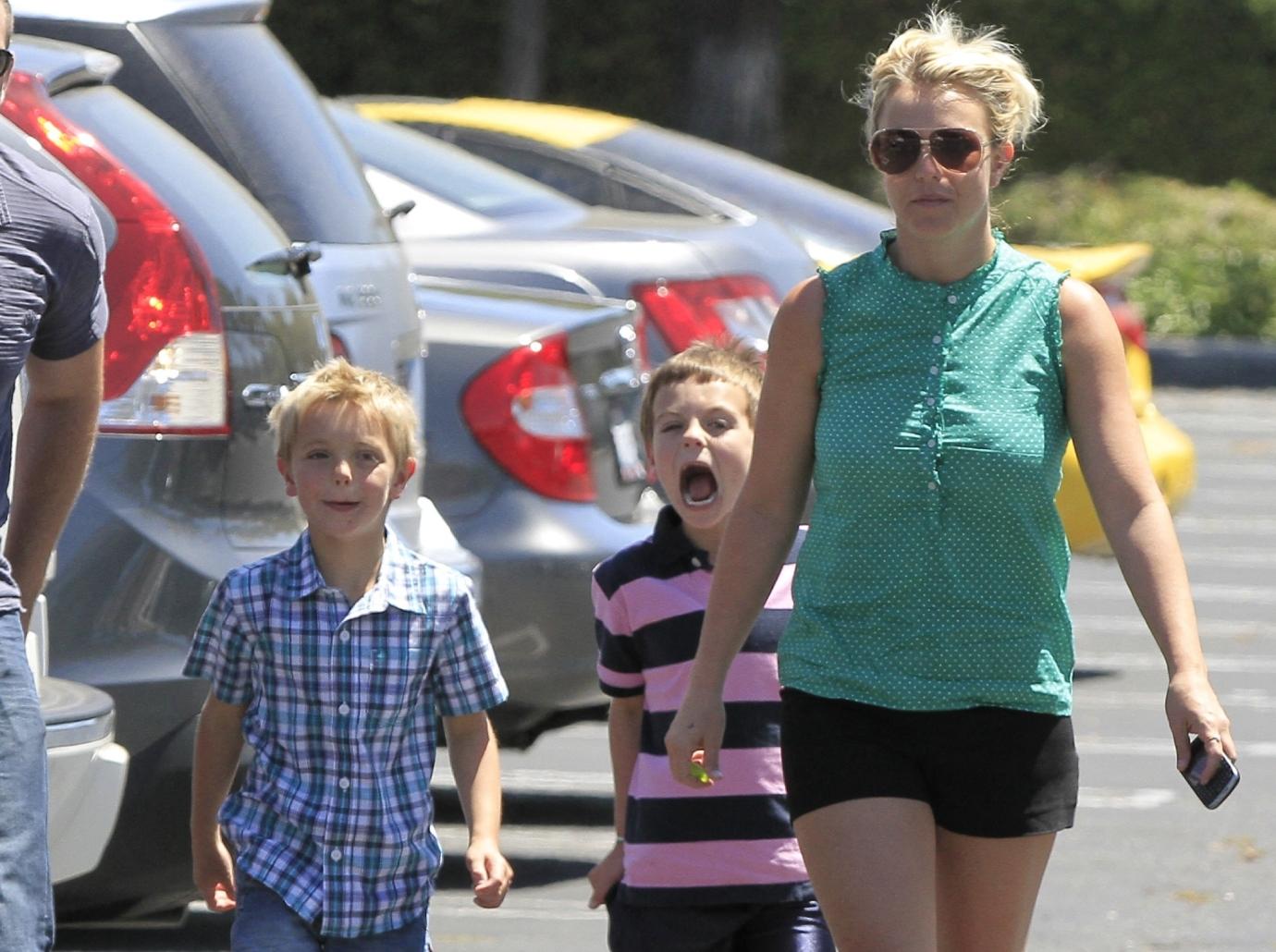 britney spears sons miss grandfather jamie forgive restraining order