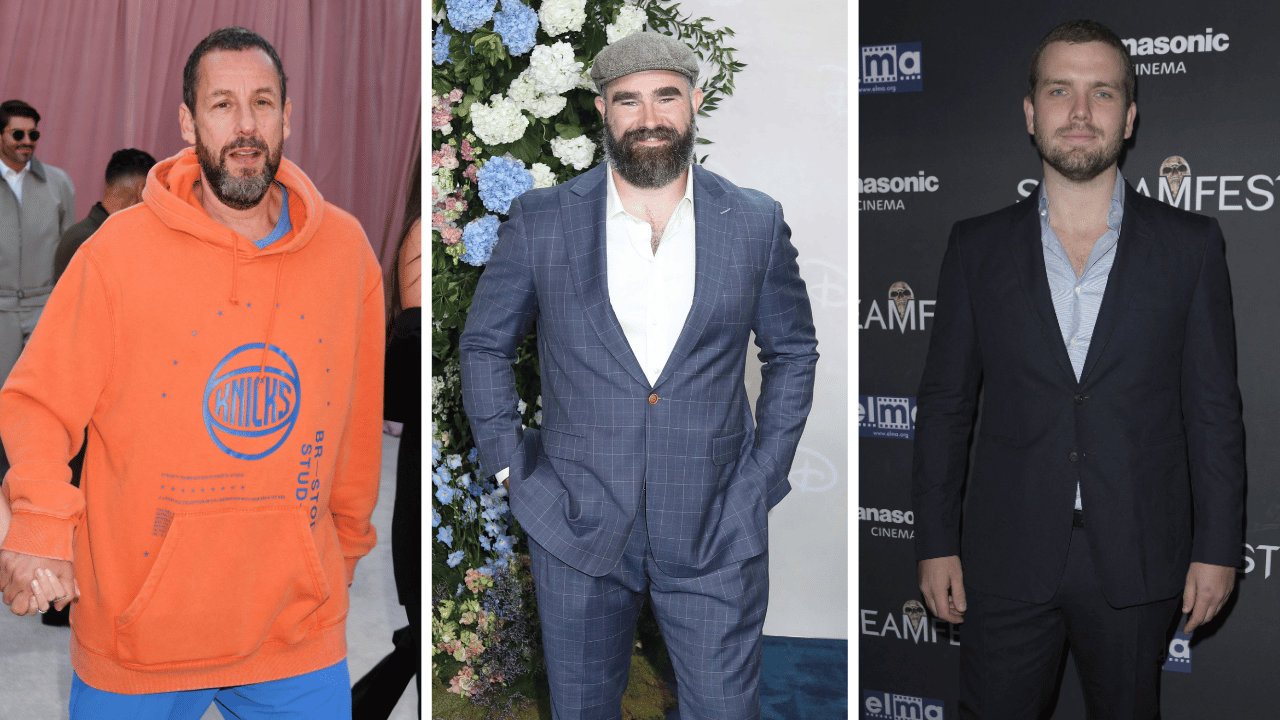Adam Sandler;Jason Kelce;Austin Swift