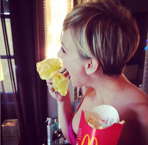 Kaley Cuoco Emmys Instagram