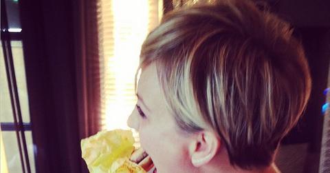 Kaley Cuoco Emmys Instagram