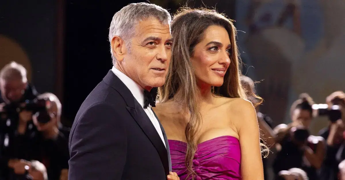 Image of George and Amal Clooney own a mansion in Sonning.