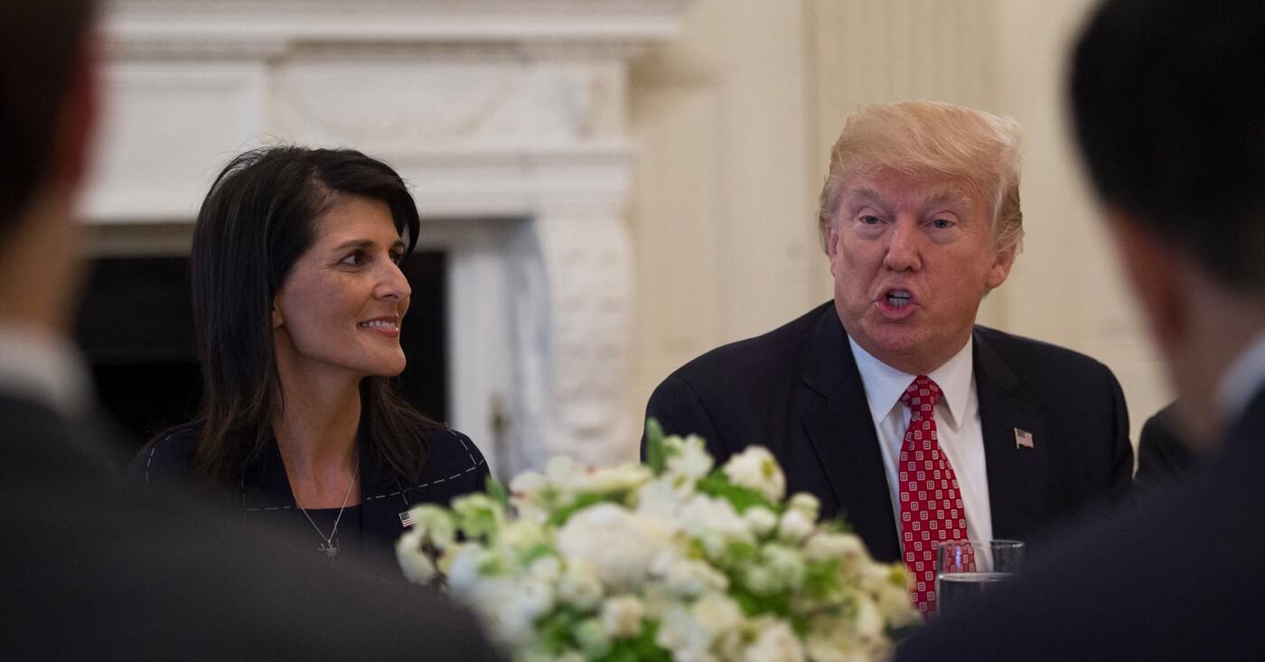 nikki haley donald trump shallow cabinet