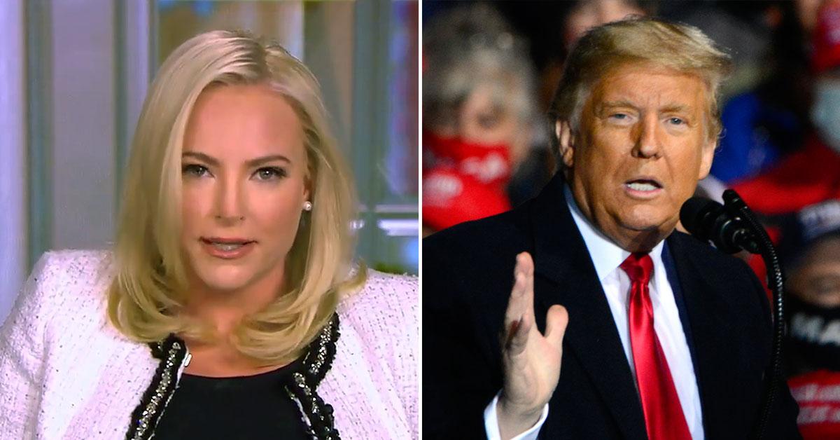 The View's Meghan McCain Close To Tears After Rioters Attack D.C., Wants Donald Trump Removed