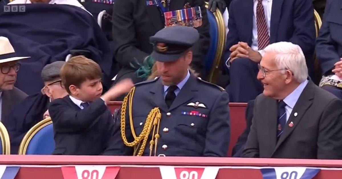 prince louis prince william bbc