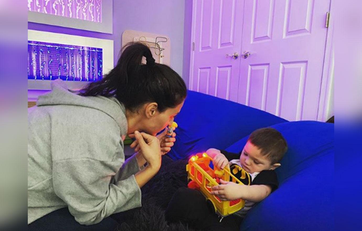 Jwoww & Son Greyson