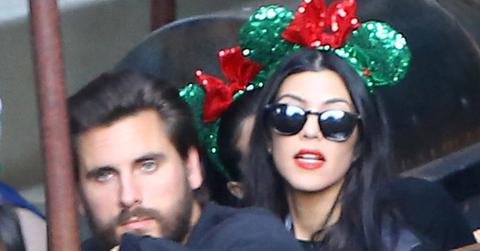 Kourtney Kardashian and Scott Disick take their birthday boys to Disneyland with the family