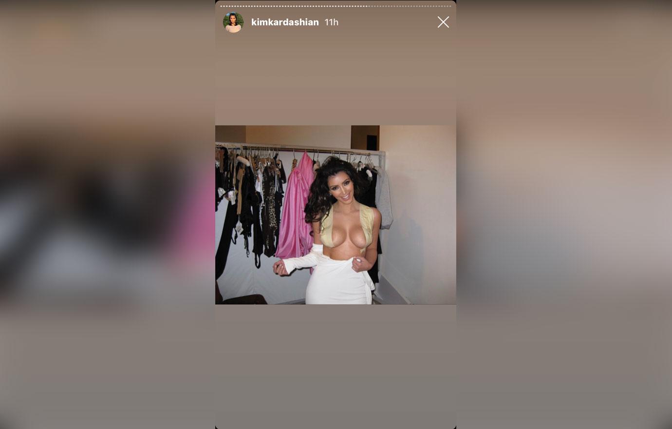 Kim Kardashian Boob Taping Journey