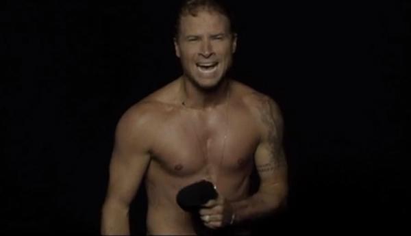 Brian littrell backstreet boys shirtless