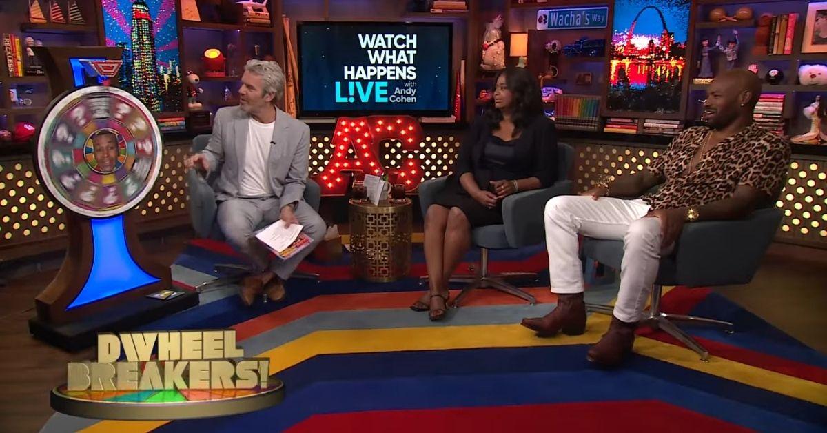 image of Tyson Beckford admitted he checked out Octavia Spencer's feet.