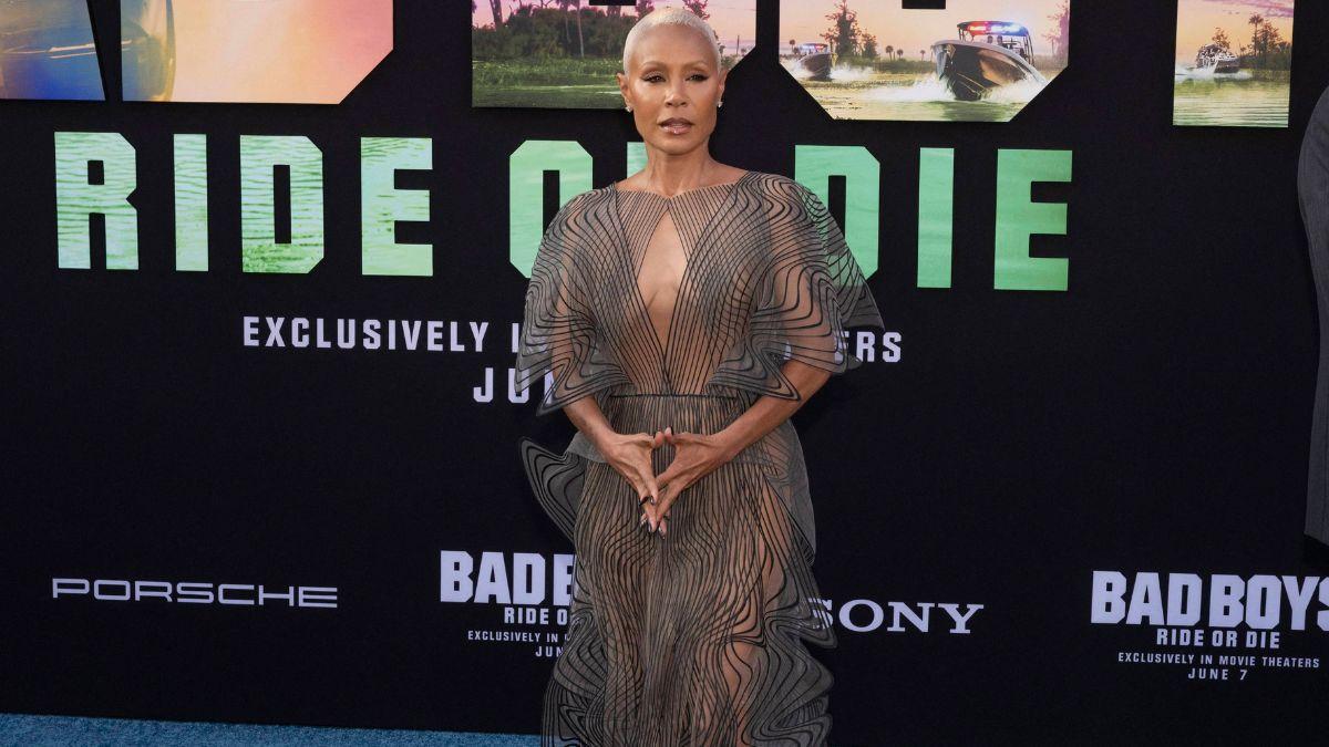 Image of Jada Pinkett Smith was accused of threatening Will Smith's former friend.
