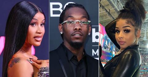 cardi b confirms single offset denies cheating chrisean