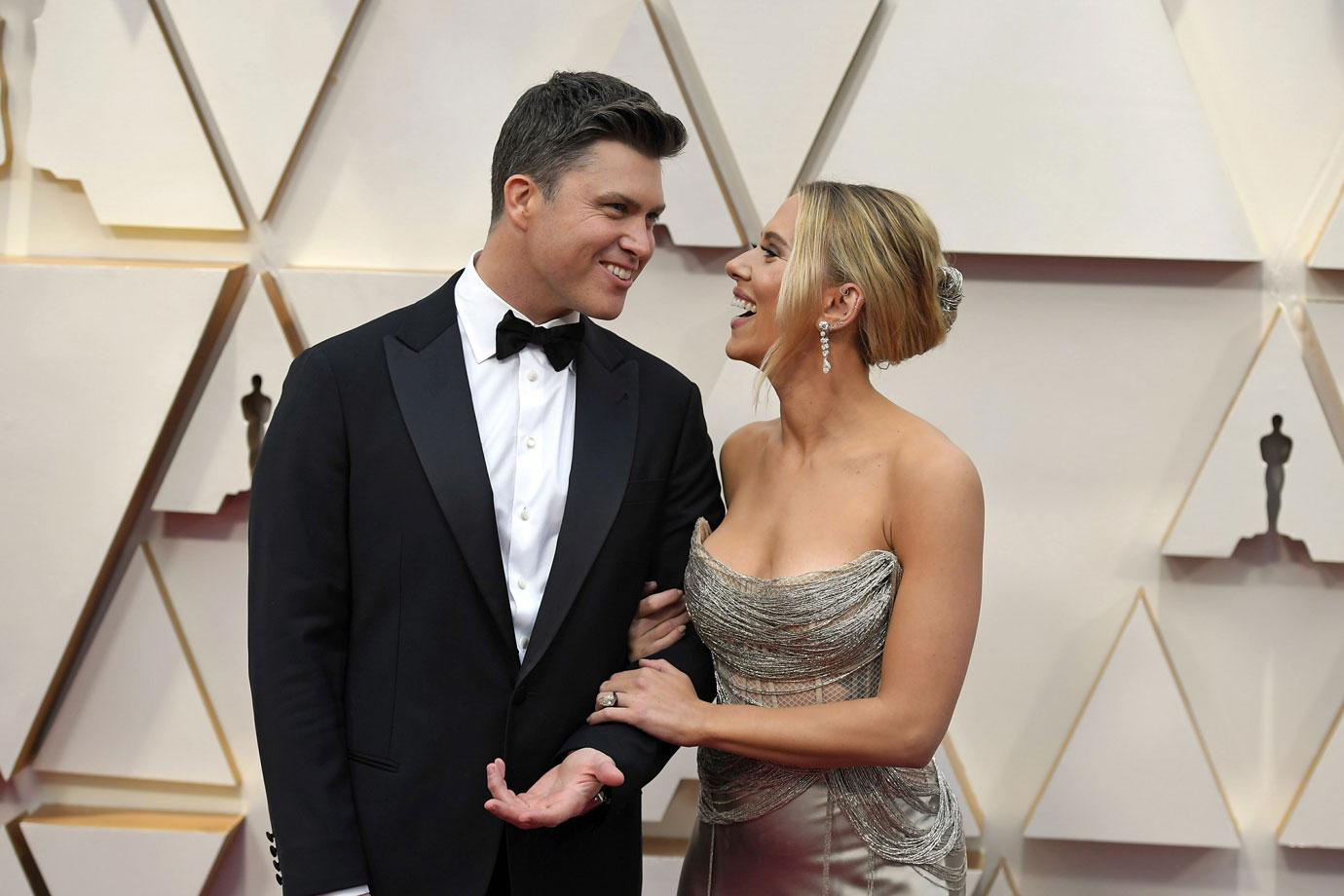 Colin Jost Scarlett Johansson