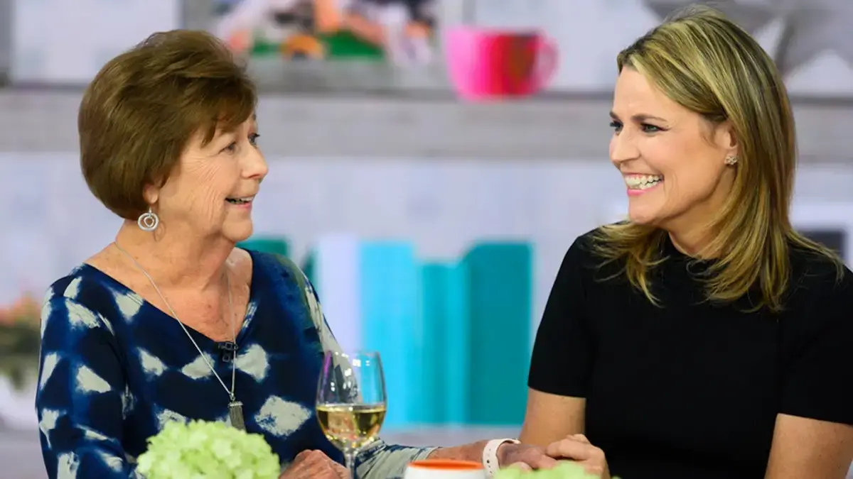 photo of Nancy & Savannah Guthrie. 