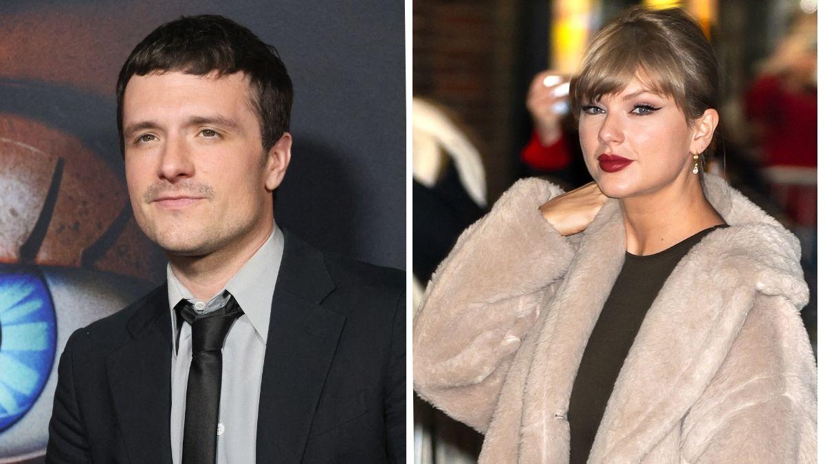 Photo of Josh Hutcherson and Taylor Swift