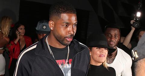 Khloe kardashian tristan thompson date night savas birthday party pics