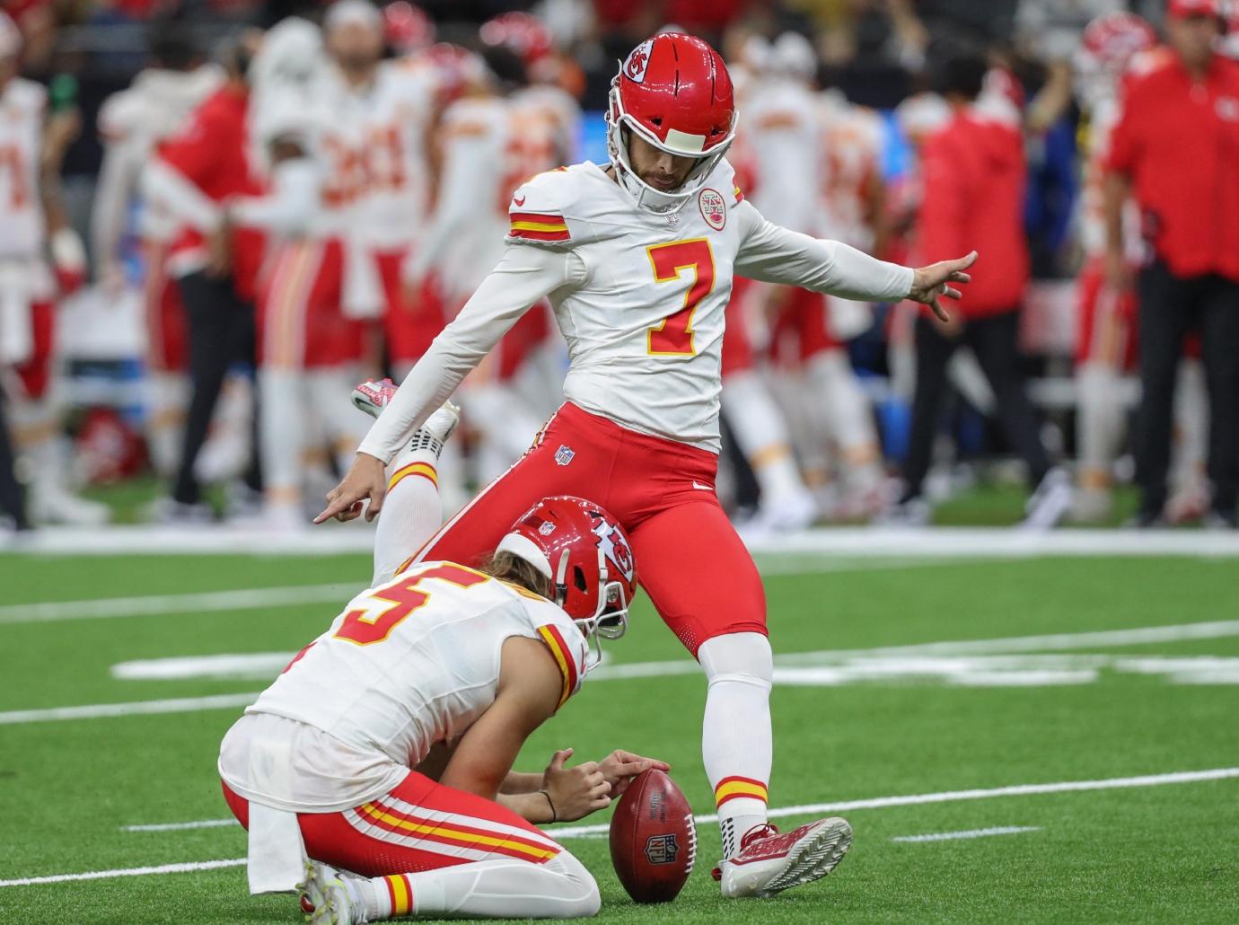 Chiefs Kicker Harrison Butker Delivers 'Hateful' Commencement Speech