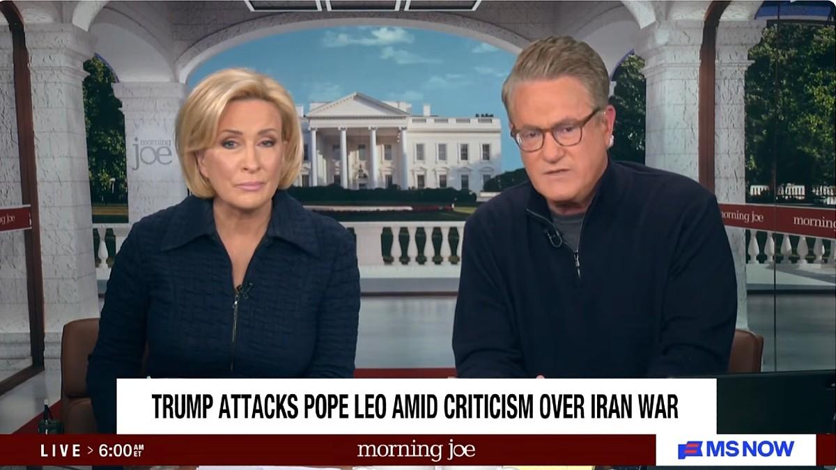 image of The TV hosts couldn't get over the president's post.