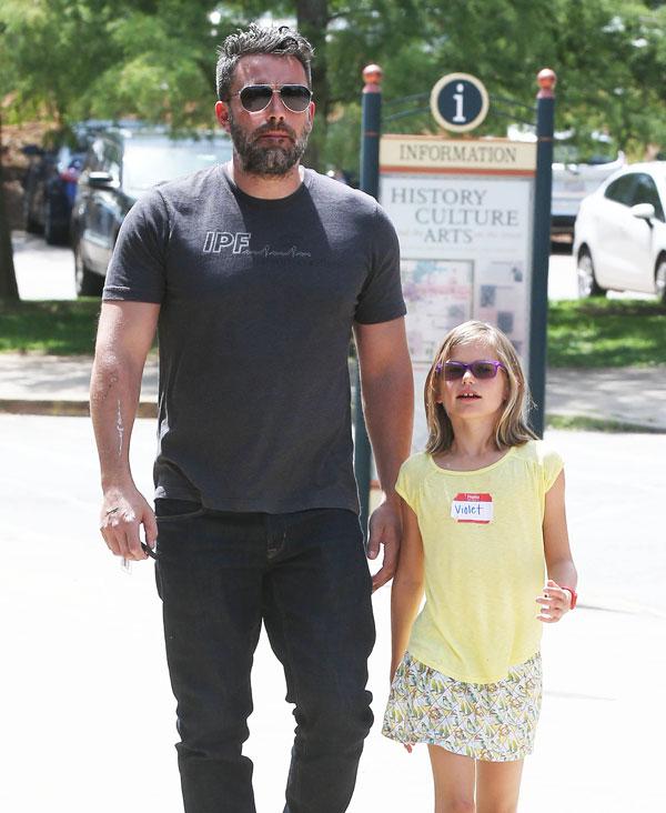 Ben affleck violet atlanta divorce jennifer garner 07