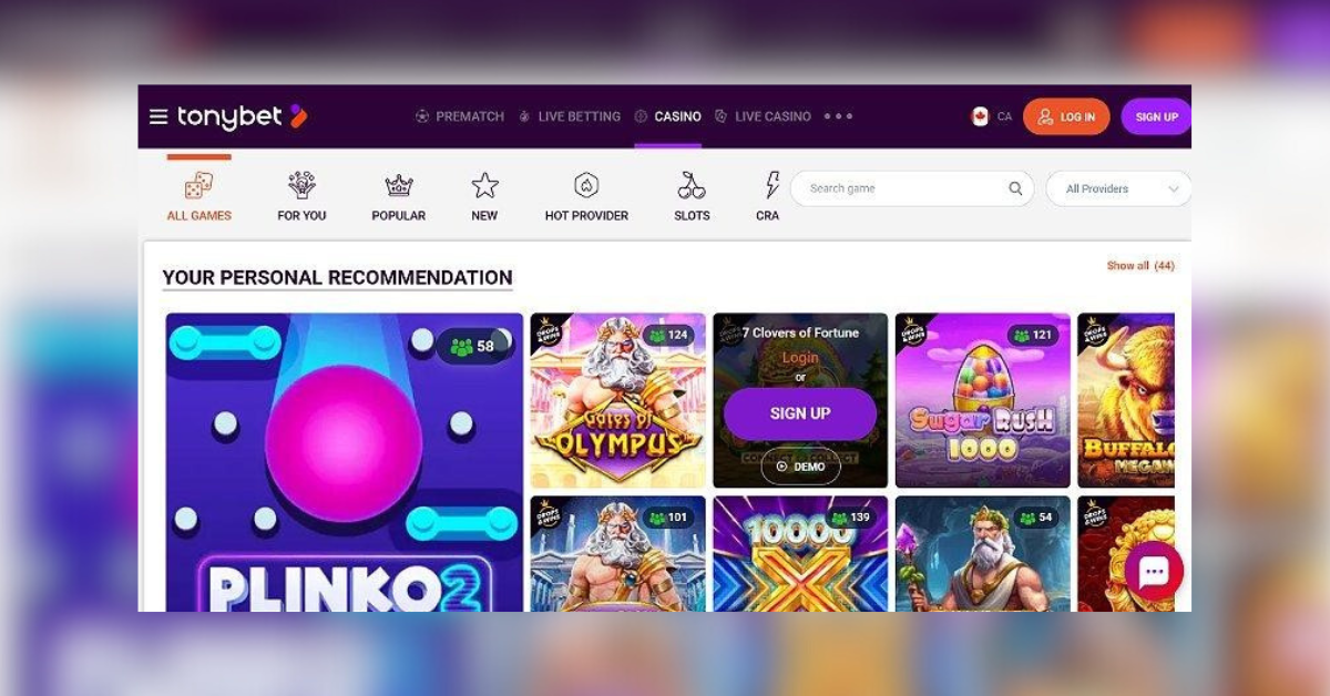 new online casinos in canada
