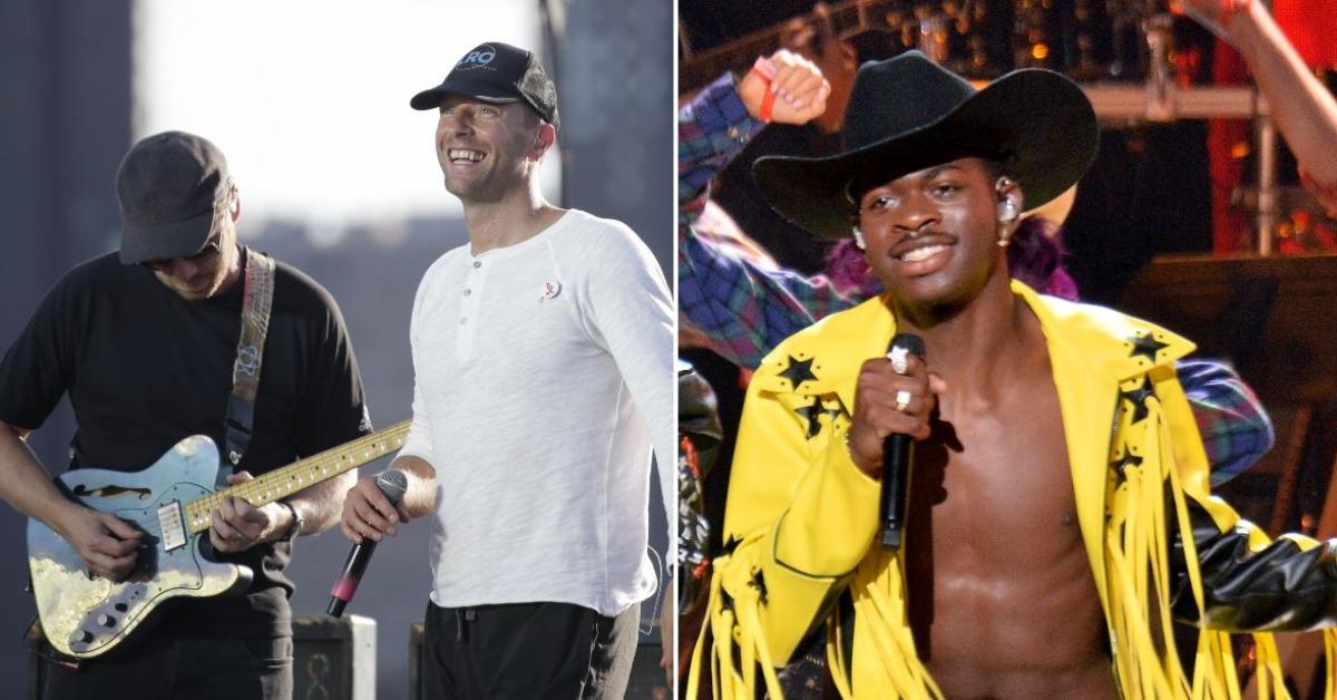 coldplay lil nas x withdraw from jingle ball  exposed covid