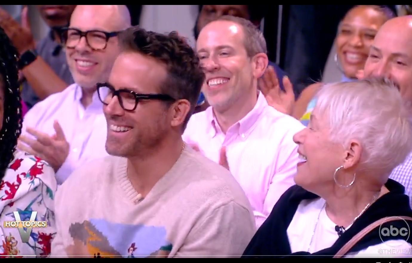 ryan reynolds the view