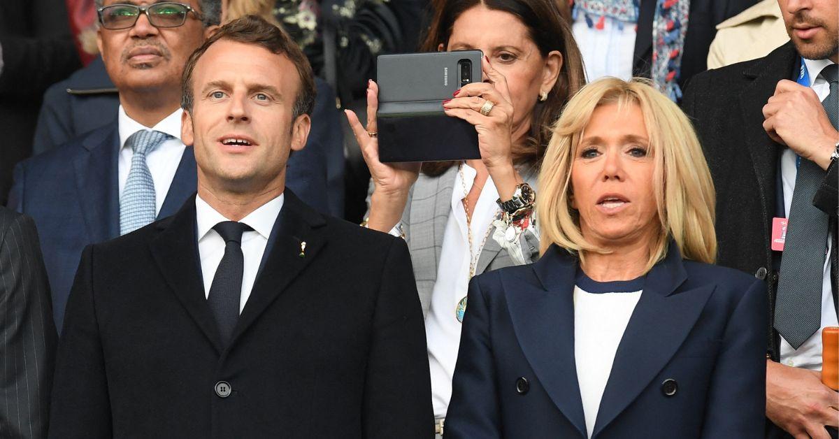 emmanuel brigitte macron relationship timeline plane slap