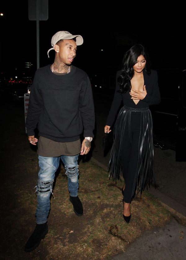 Kylie jenner tyga arguing