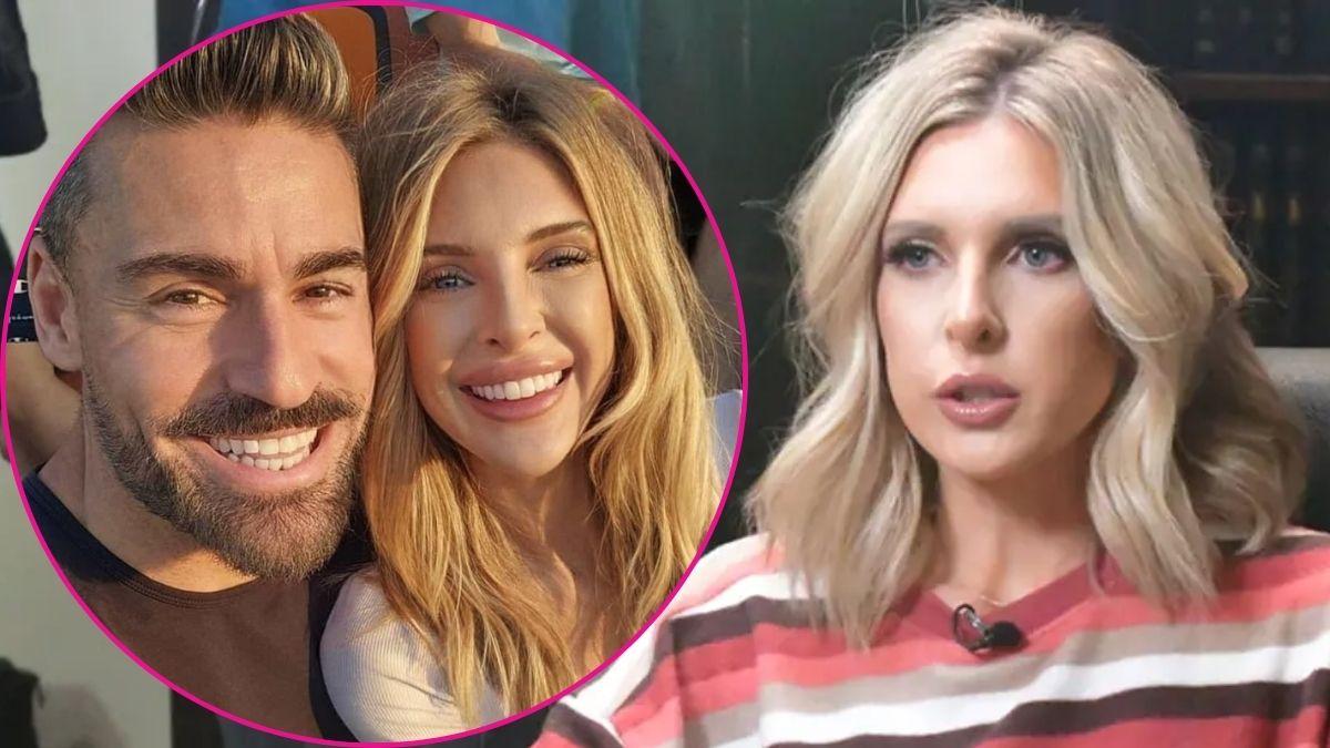 Composite photo of Lindsie Chrisley and David Landsman.