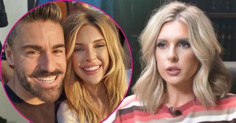 Composite photo of Lindsie Chrisley and David Landsman.